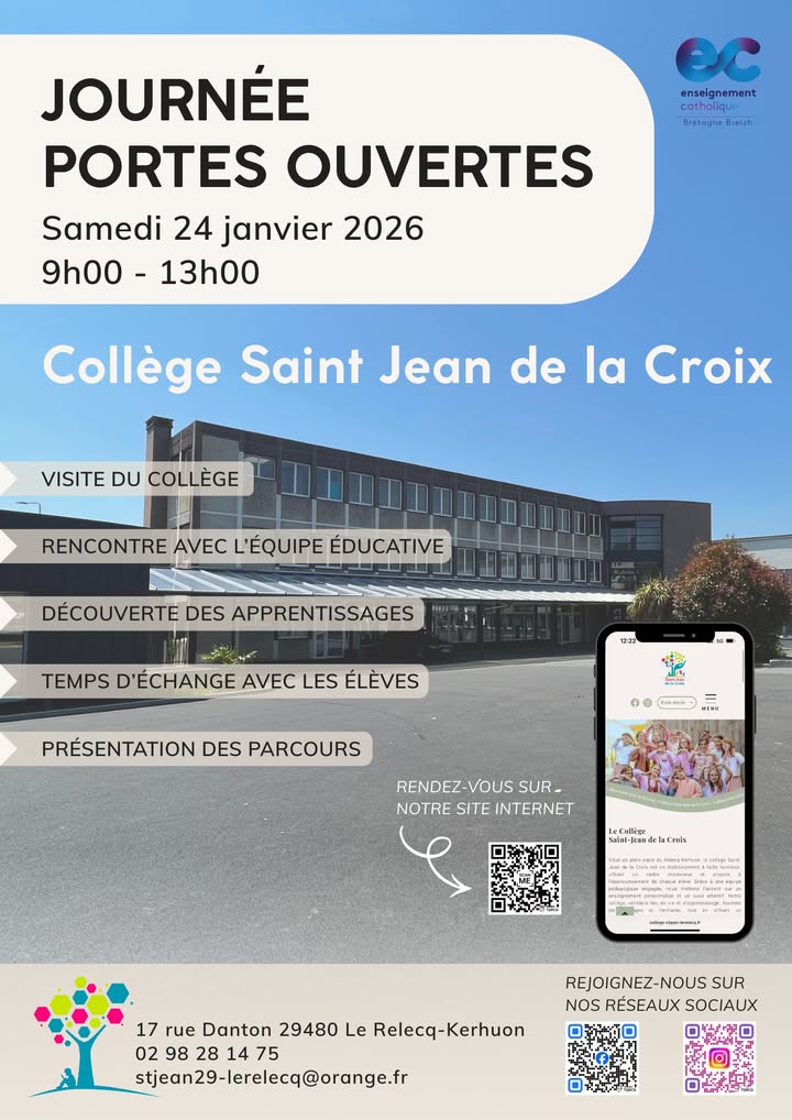 PORTES OUVERTES 2026 Le college vous ouvrira ses portes le 1 1437763255023200 - Le Relecq-Kerhuon Brest